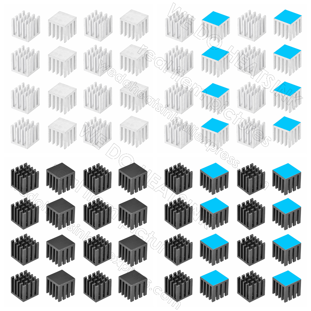 Aluminium Extrusion - อลูมิเนียมฮีทซิงค์15X15X15มม./0.59X0.59X0.59 