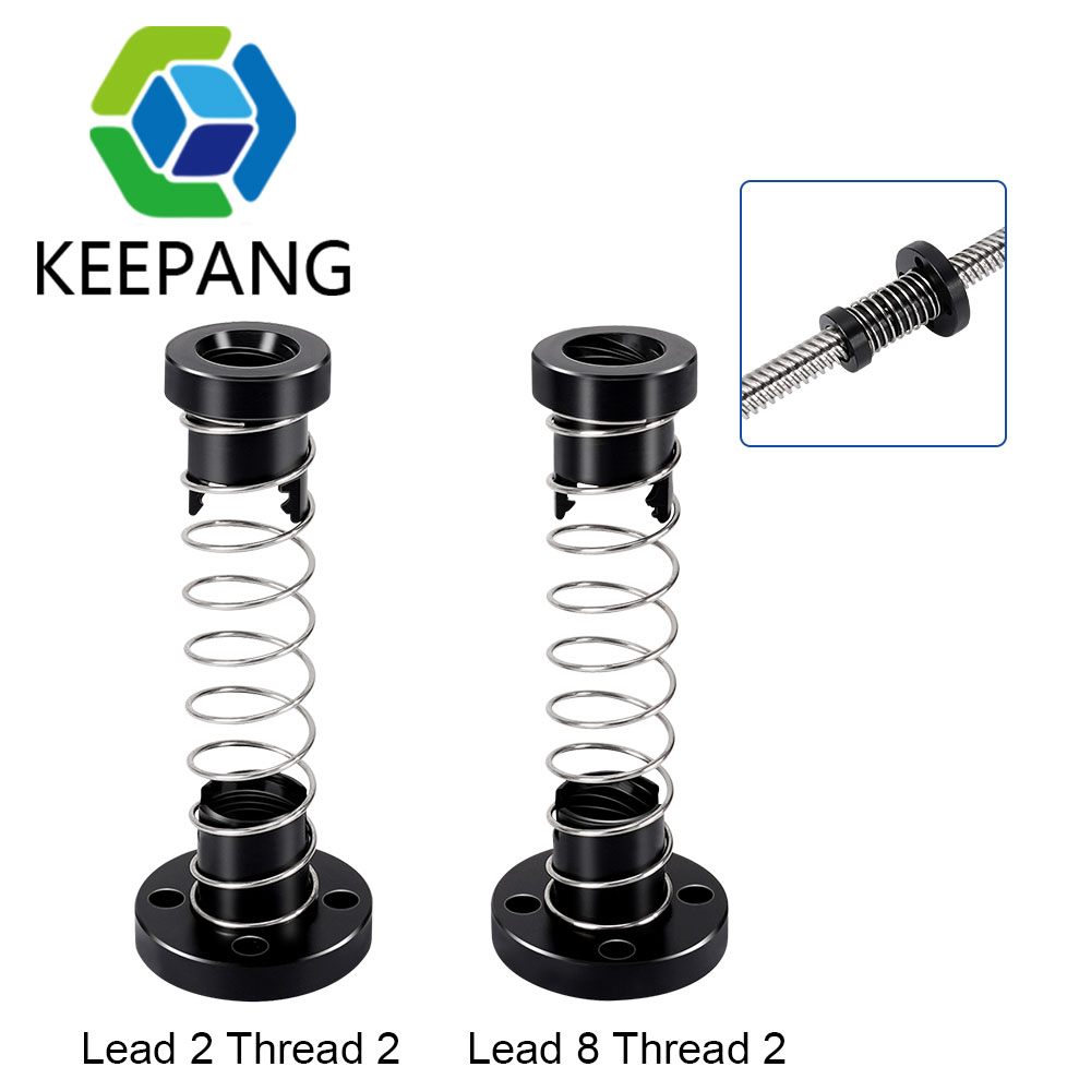 Lead Screw 8Mm - 3D เครื่องพิมพ์ POM T8 Anti Backlash