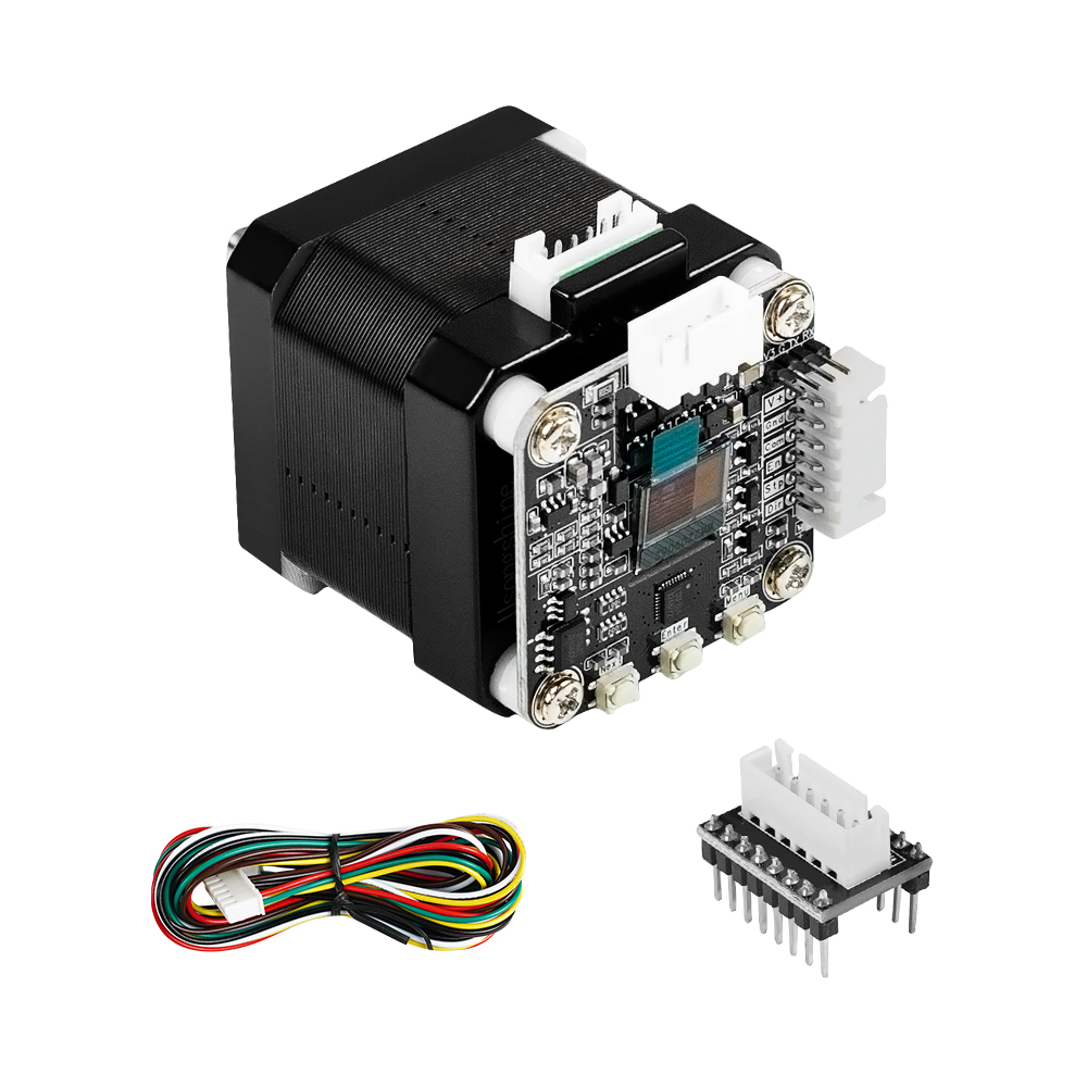 Nema 17 Stepper - ชิ้นส่วนเครื่องพิมพ์3D CNC แบบลูปปิดสเต็ปมอเตอร์เซอร์โวสเต็ปตัวควบคุมก้าว Stm32บอร์ด PCB SERVO42C