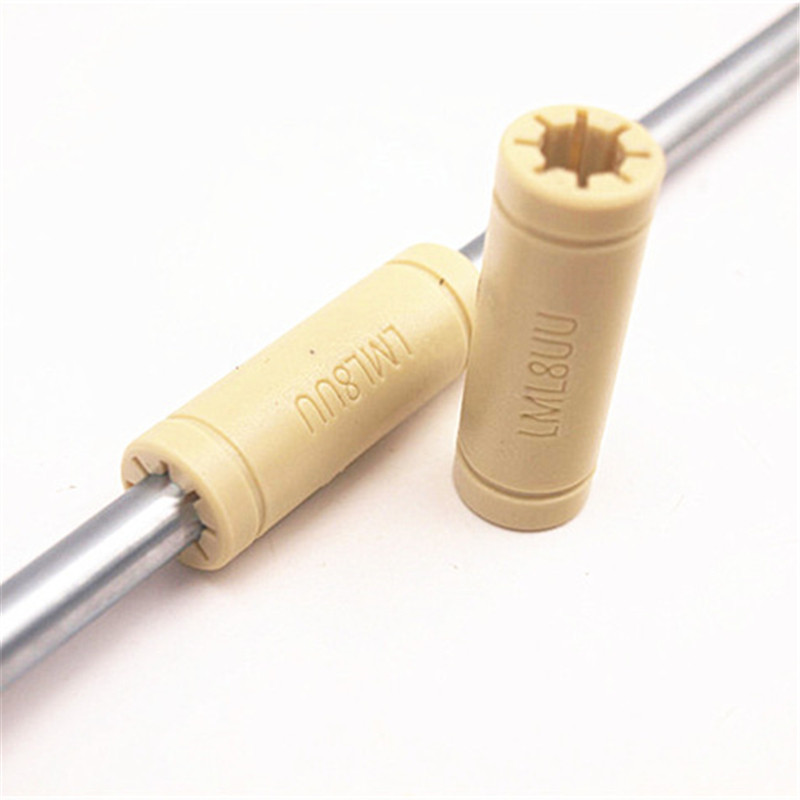 Lm8Uu Bearing - 1 PC Solid Polymer LM8LUU แบริ่งเชิงเส้น
