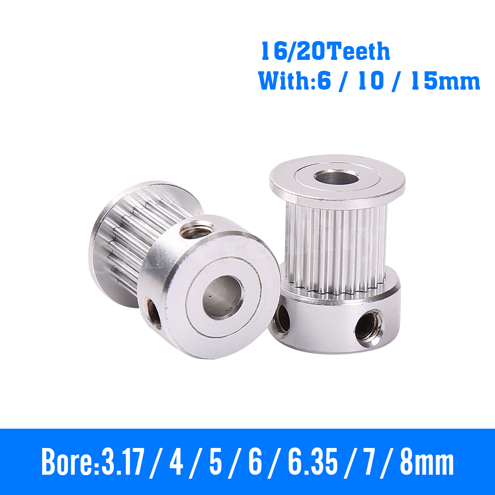Gt2 Pulley - 16 T/20 T GT2 3D เครื่องพิมพ์
