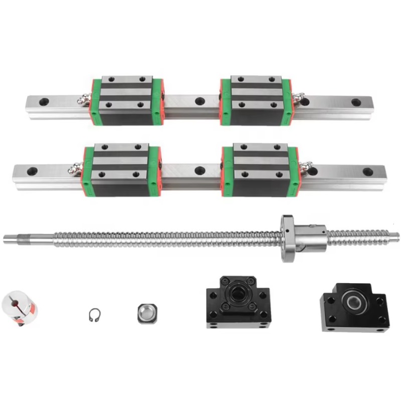 Ball Screw - รางเลื่อนเชิงเส้น HGR15 ขนาด 15 มม. พร้อมสกรูบอลสำหรับเครื่อง
