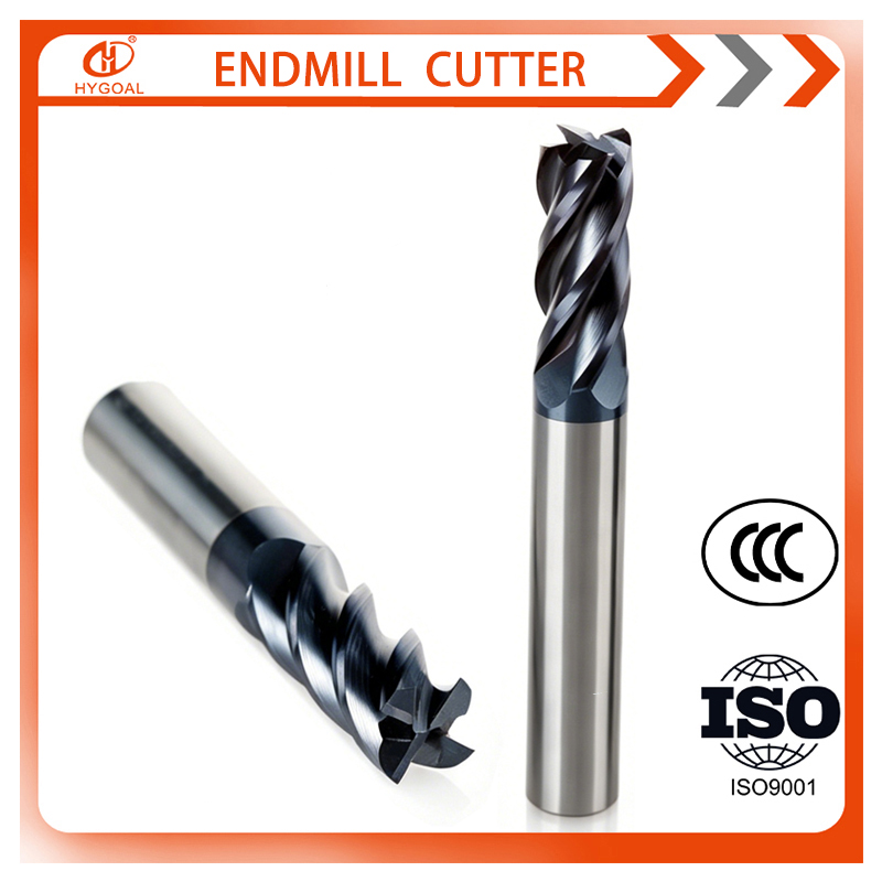 Carbide End Mill - ดอกกัดปลายคาร์ไบด์ HYGOAL แบบ 4 ฟัน ยาวพิเศษ