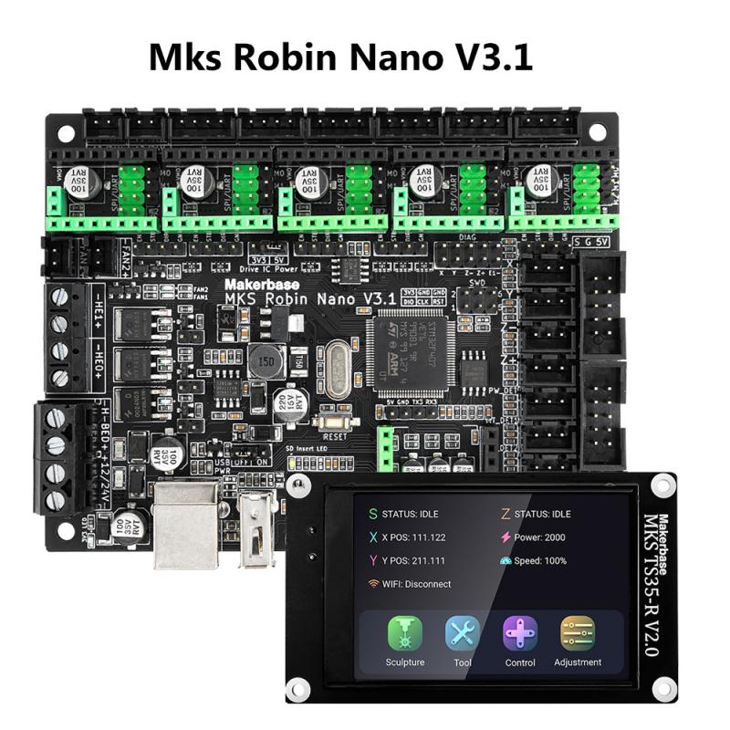 Lm8Uu Bearing - เมนบอร์ดควบคุม 32 บิต Makerbase MKS Robin