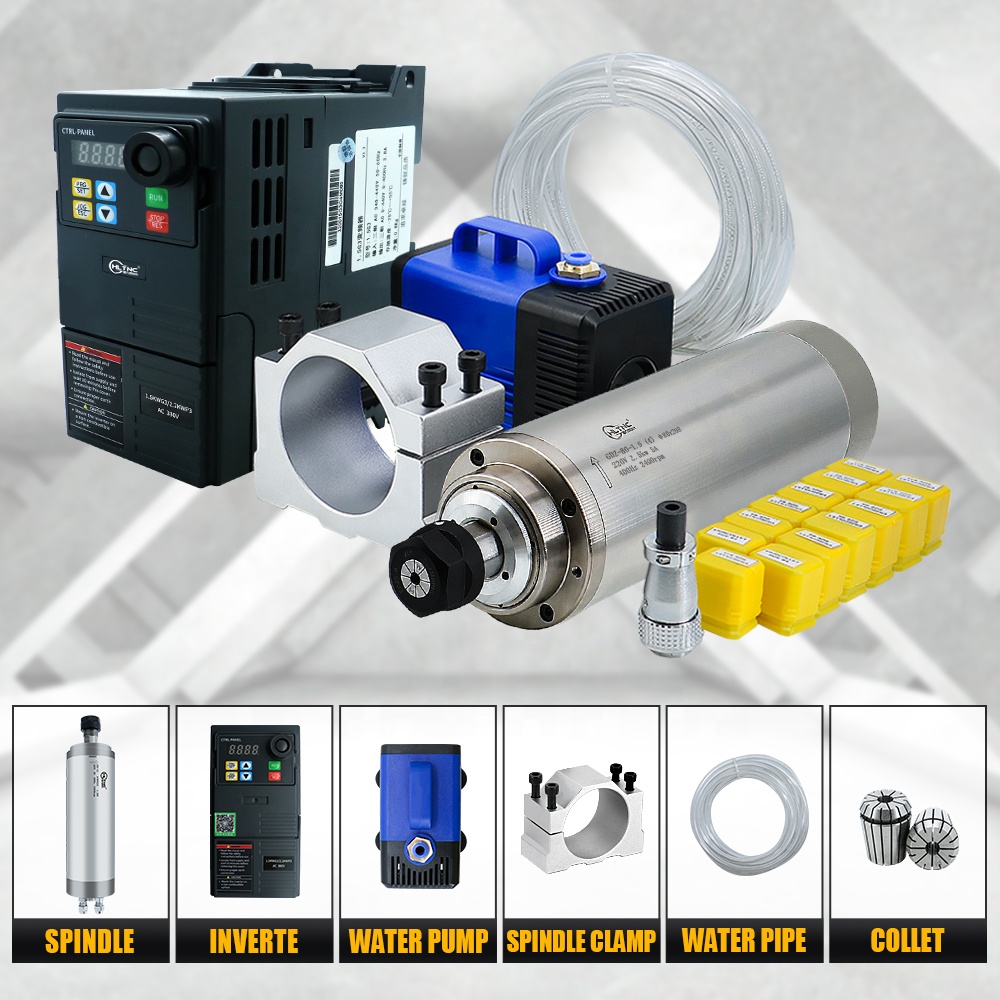 มอเตอร์แกนหมุน 220V ER20 2.2kw - Spindle Motor บทวิจารณ์และราคา