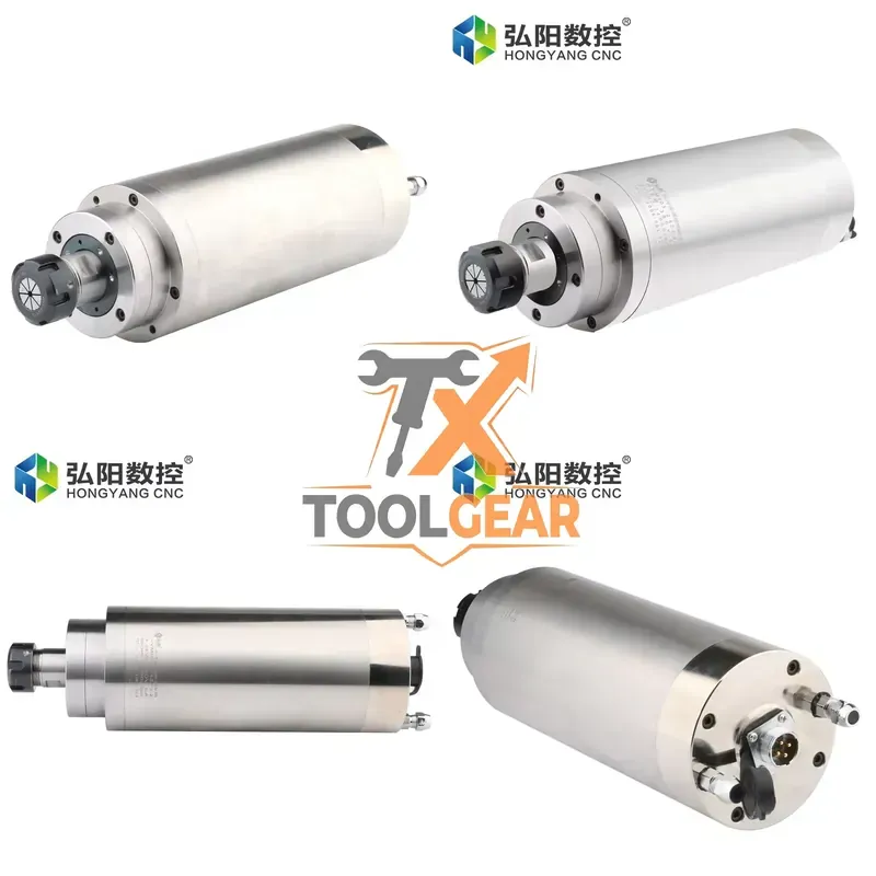 มอเตอร์แกนหมุน HYCNC 3.2kw ระบ - Water Cooled Spindle บทวิจารณ์และราคา