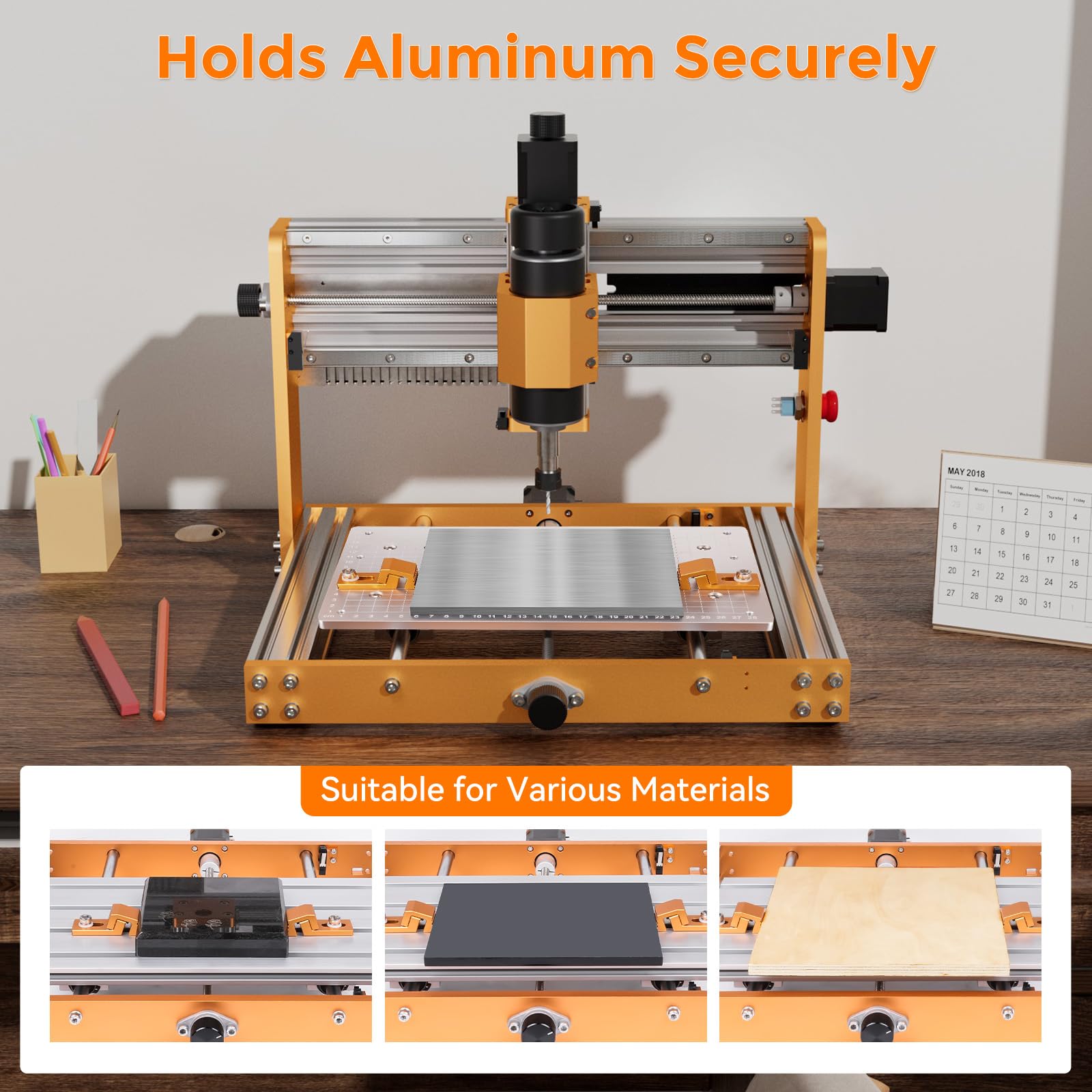 อลูมิเนียม Tiger Claw สําหรับ  - 3018 Aluminium Cnc บทวิจารณ์และราคา