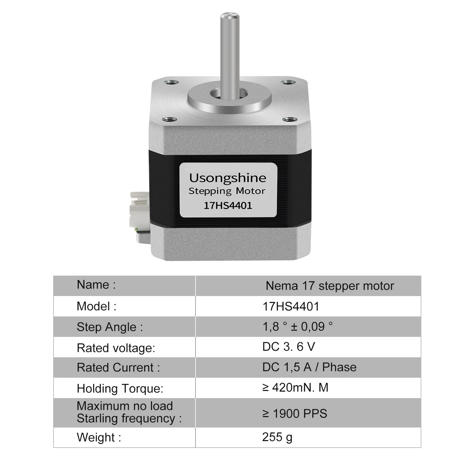 1/3/5 ชิ้น Nema17 สเต็ปเปอร์มอ - Nema 17 Stepper บทวิจารณ์และราคา