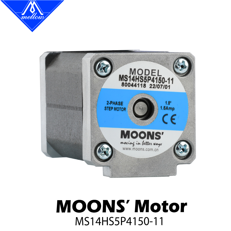 มอเตอร์สเต็ปเปอร์ Mellow MOONS - Nema 17 Stepper บทวิจารณ์และราคา