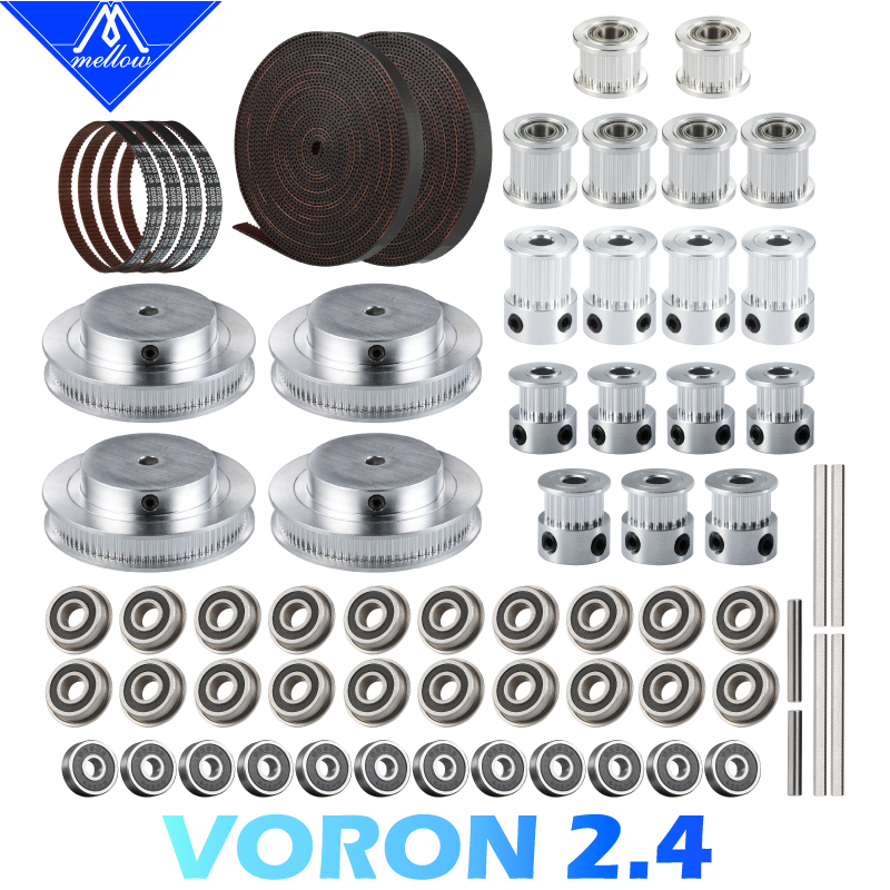 Mellow 3D เครื่องพิมพ์ VORON 2 - Gt2 Pulley บทวิจารณ์และราคา