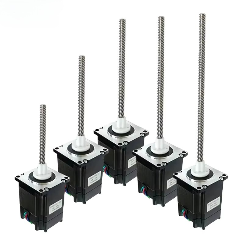 มอเตอร์สเต็ปเปอร์แบบสกรูในตัว  - Nema23 Stepper บทวิจารณ์และราคา