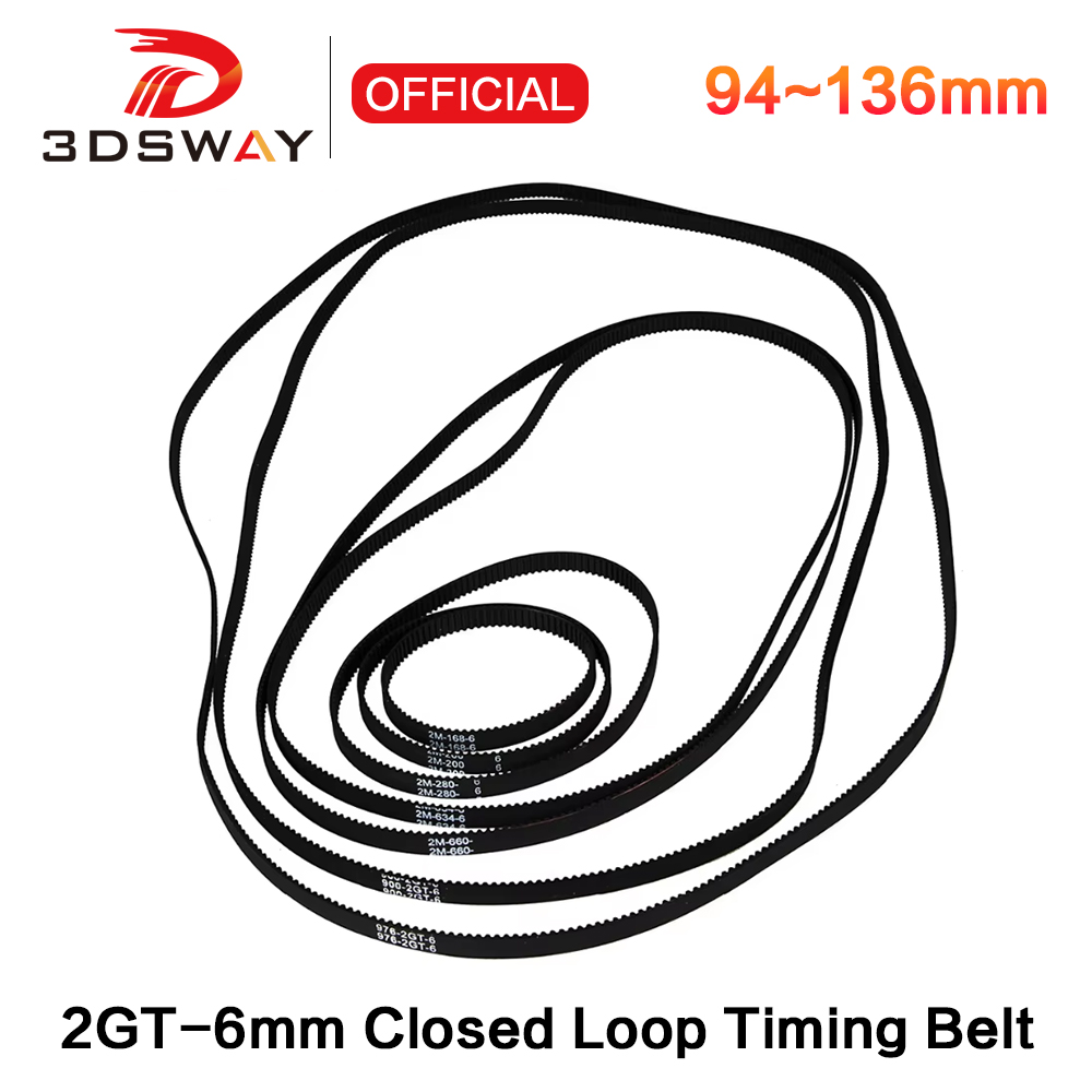 3 DSWAY 3D ชิ้นส่วนเครื่องพิมพ - Gt2 Belt บทวิจารณ์และราคา