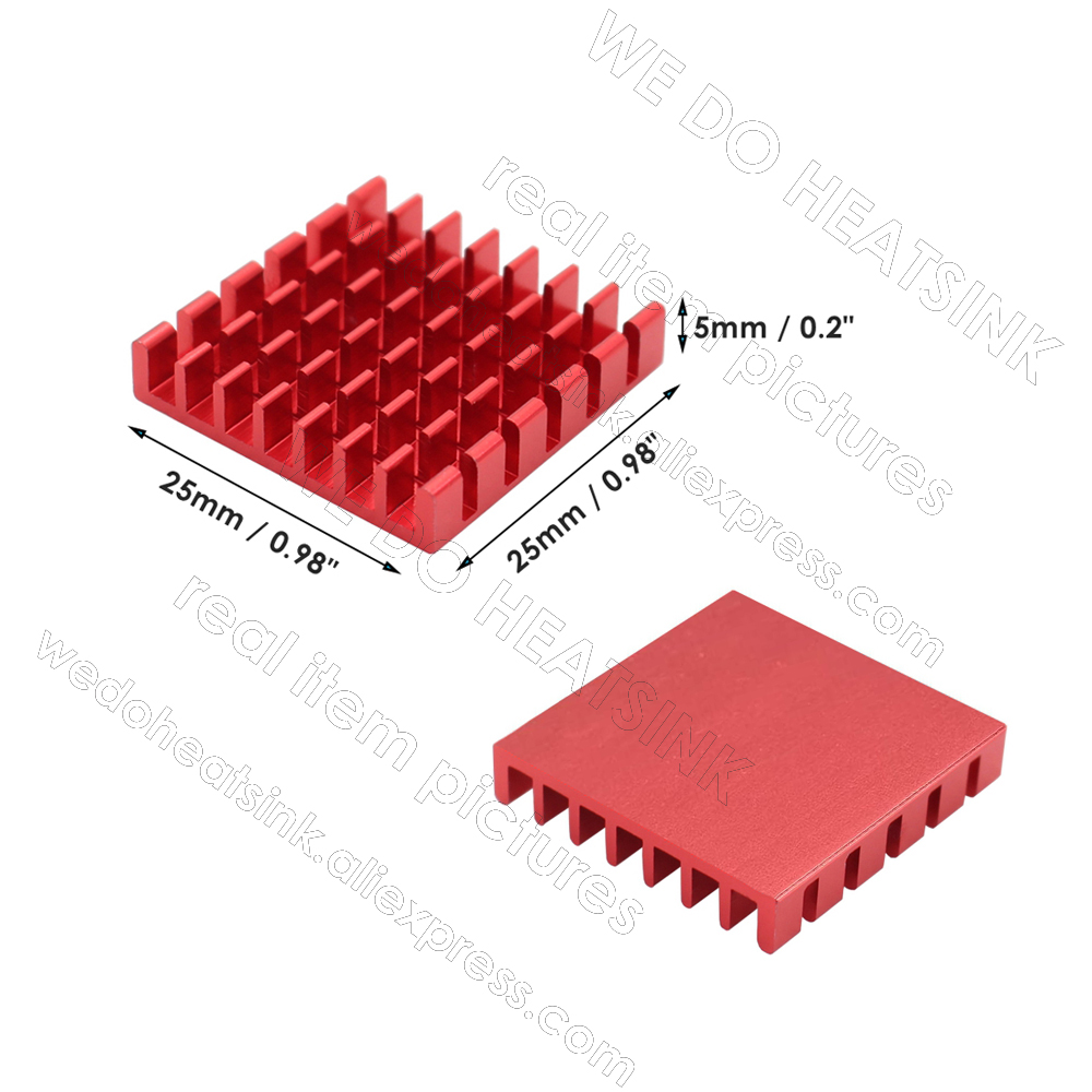เราฮีทซิงค์25X25X5มม.ไม่มีหรือ - Aluminium Extrusion บทวิจารณ์และราคา