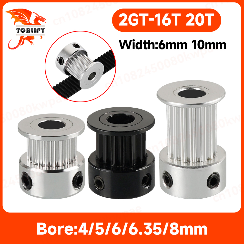 1/5/10 ชิ้น รอก GT2 20 ฟัน 16  - Lead Screw 8Mm บทวิจารณ์และราคา