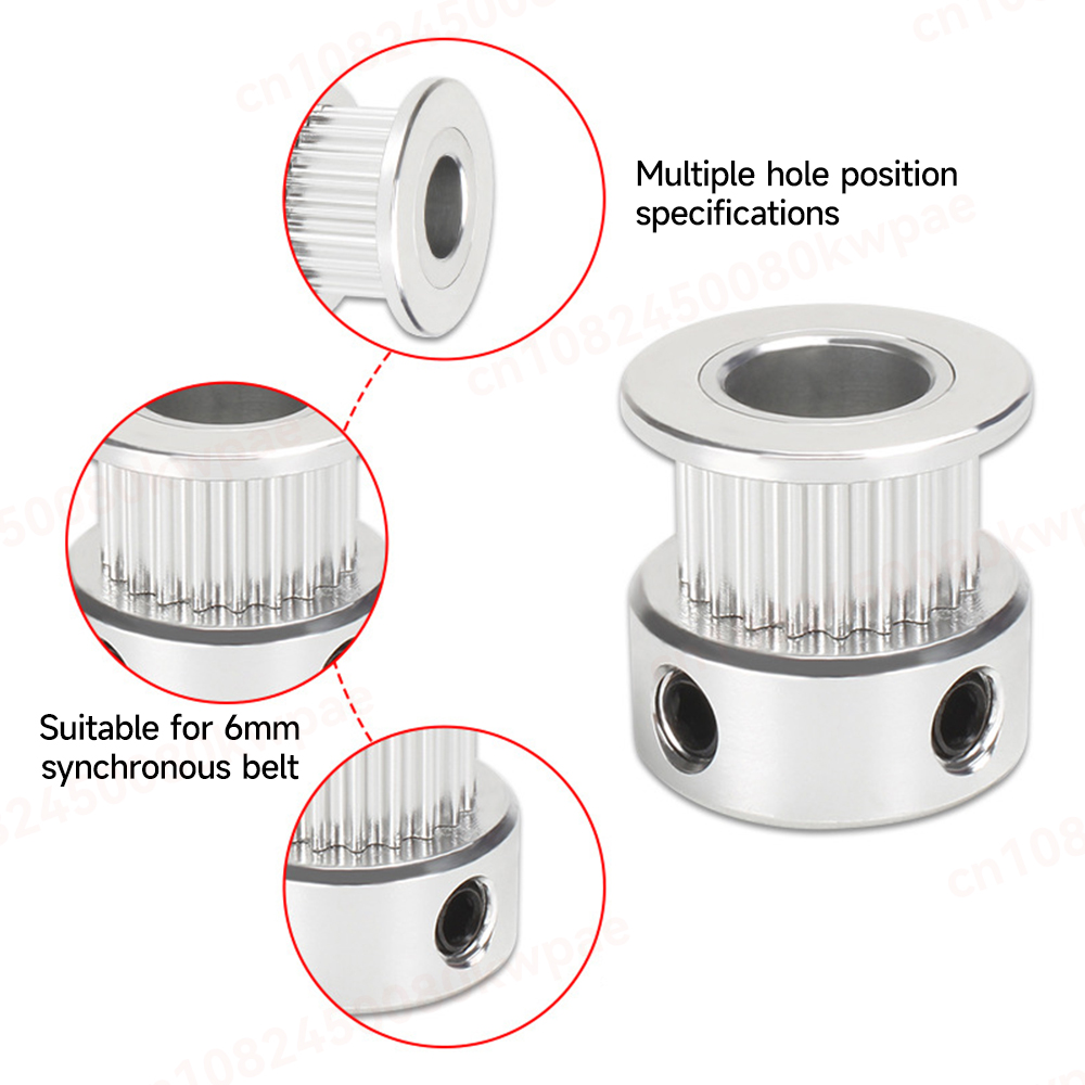 1/5/10 ชิ้น รอก GT2 20 ฟัน 16  - Lead Screw 8Mm บทวิจารณ์และราคา