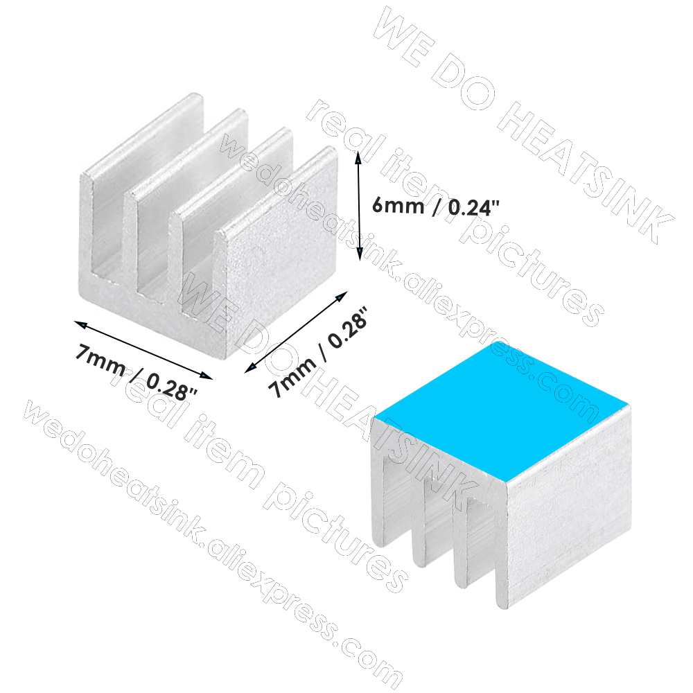 WE DO HEATSINK 50 ชิ้น/ล็อต ฮี - Aluminium Extrusion บทวิจารณ์และราคา