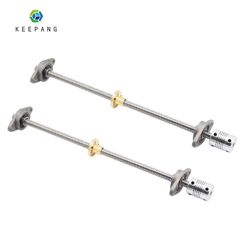 1ชุด8มม.T8ตะกั่วสกรู100 150 20 - Lead Screw 8Mm บทวิจารณ์และราคา
